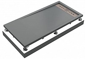 Поддон литьевой Good Door Stella 90x140 Графит купить в интернет-магазине Sanbest