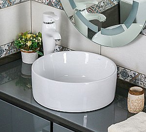 Раковина Jorno Melana 41 7078A-805 белая купить в интернет-магазине Sanbest