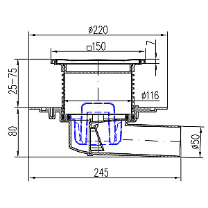 Инсталляция для унитаза Azario AZ-8010-1000 купить в интернет-магазине сантехники Sanbest