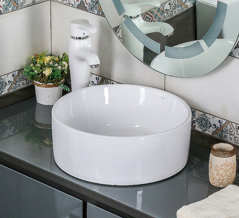 Раковина Jorno Melana 41 7078A-805 белая купить в интернет-магазине Sanbest