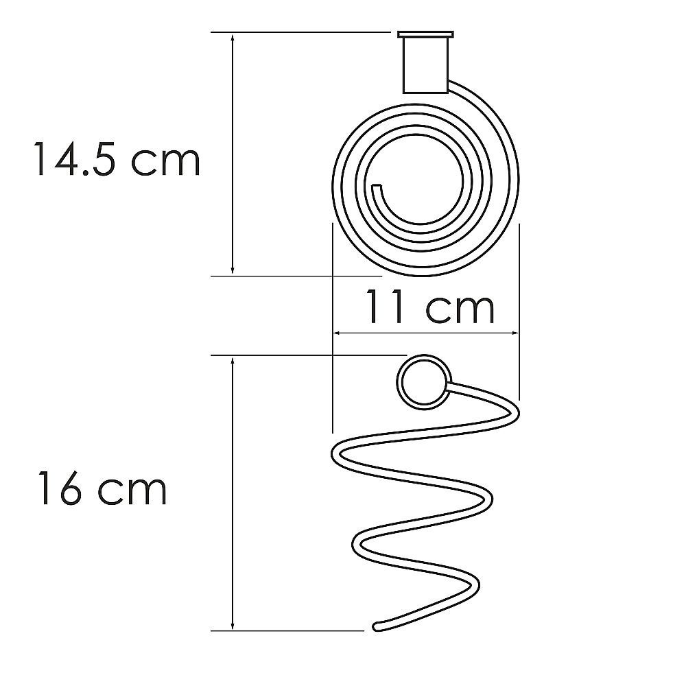Держатель для фена WasserKraft K-1080NICKEL никель купить в интернет-магазине сантехники Sanbest