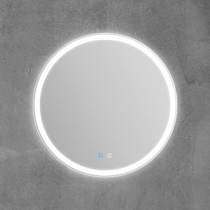 Зеркало BelBagno SPC-RNG-700-LED-TCH-SND 70 в ванную от интернет-магазине сантехники Sanbest