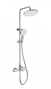 Душевая система с термостатом WONZON & WOGHAND SOLID, Хром (WW-C3011-A-CR) купить в интернет-магазине сантехники Sanbest