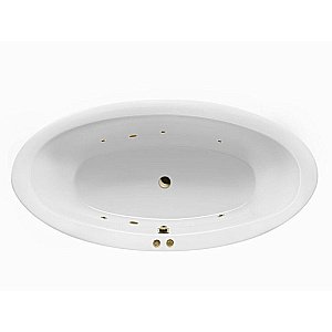 Ванна акриловая EXCELLENT Lumina SOFT WAEX.LUM19.SOFT.BR 190x95 белая с гидромассажем купить в интернет-магазине Sanbest