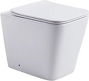 Унитаз приставной Aquanet Rimless Tavr 2.0 F LX-1908 с крышкой микролифт, безободковый купить в интернет-магазине Sanbest