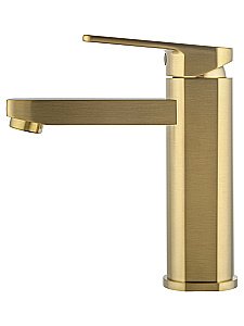 Смеситель для раковины WONZON & WOGHAND FRAME, Брашированное золото (WW-88139010-BG) купить в интернет-магазине сантехники Sanbest