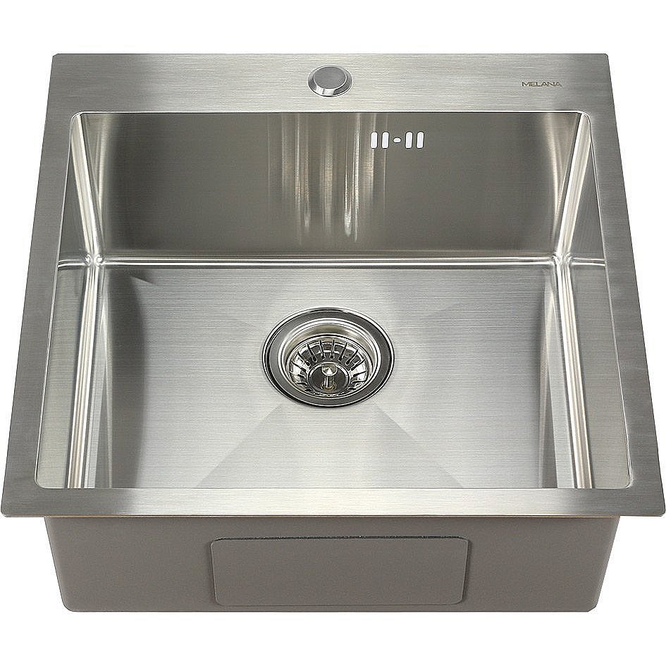 Кухонная мойка Melana ProfLine D5050H сатин купить в интернет-магазине сантехники Sanbest