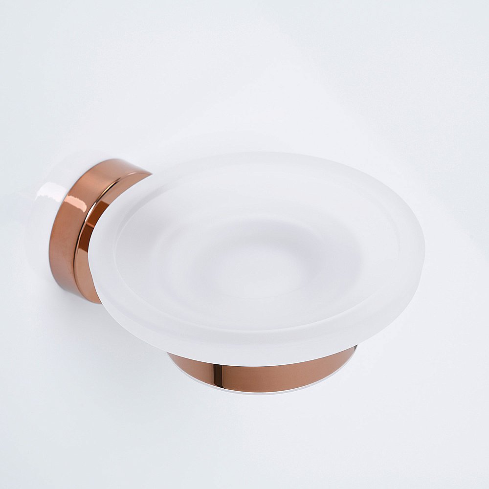 Мыльница WasserKRAFT Asphe K-77729 розовое золото купить в интернет-магазине сантехники Sanbest