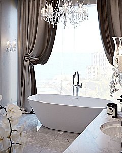 Смеситель для ванны Timo Saona 2310/00Y-CR хром купить в интернет-магазине сантехники Sanbest