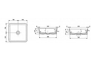 Раковина Ambassador Conrad 39 226T20002 белая купить в интернет-магазине Sanbest