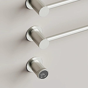 Полотенцесушитель электрический Sancos Linea SC14001BN брашированный никель купить в интернет-магазине сантехники Sanbest