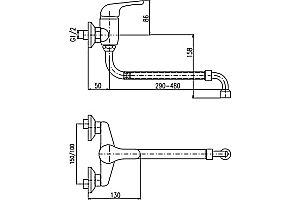 Смеситель для кухни Rav-Slezak Sazava SA001.5/25 хром купить в интернет-магазине сантехники Sanbest