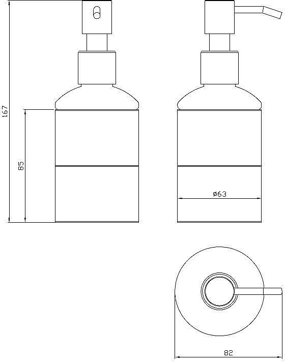 Диспенсер Allen Brau Priority 6.31A06-00 хром купить в интернет-магазине сантехники Sanbest