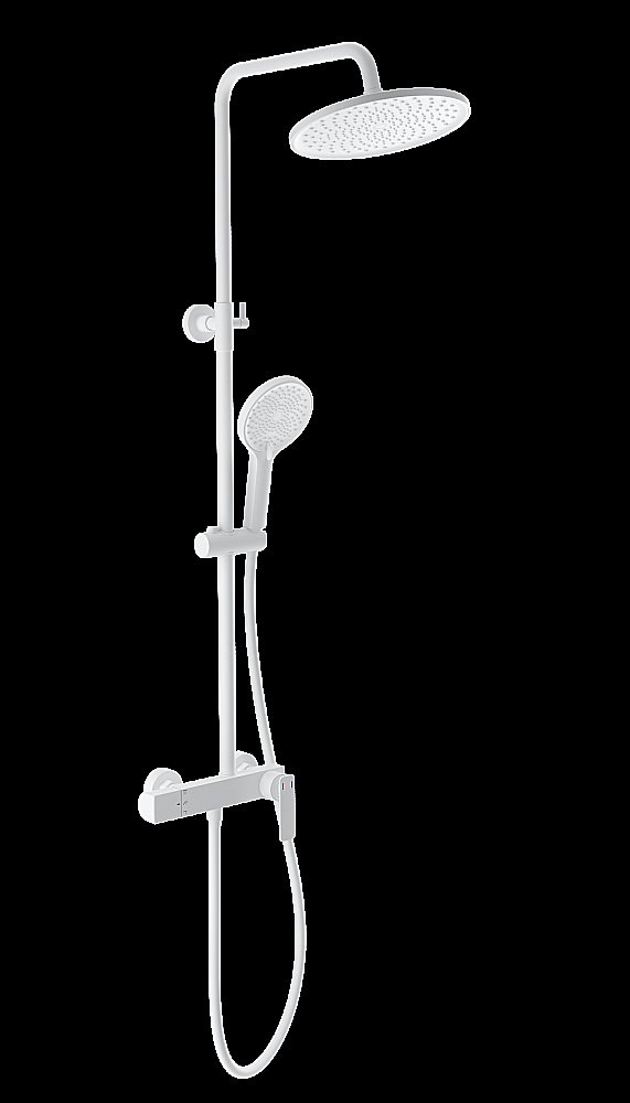 Душевая система WONZON & WOGHAND, Белый матовый (WW-B3517-MW) купить в интернет-магазине сантехники Sanbest