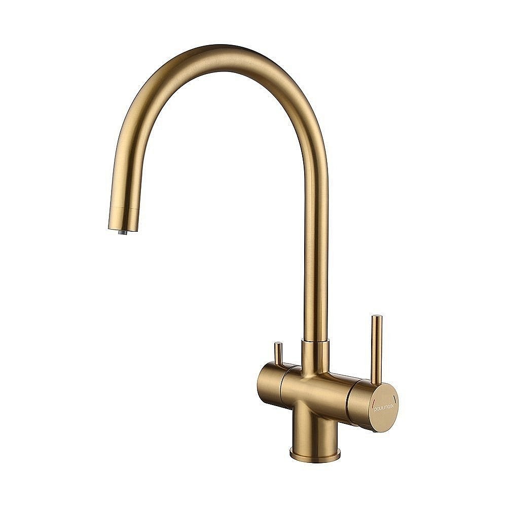 Смеситель для кухни Paulmark Heller He213218-BG купить в интернет-магазине сантехники Sanbest