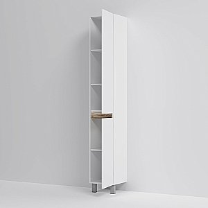 Пенал напольный AM.PM X-JOY M85ACSR0306WG 30 белый глянец для ванной в интернет-магазине сантехники Sanbest