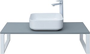 Столешница для раковины Aquanet Арт 100 мисти грин для ванной в интернет-магазине сантехники Sanbest