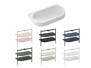 Раковина Ravak Yard 800 XJX0E280001 белый матовый купить в интернет-магазине Sanbest