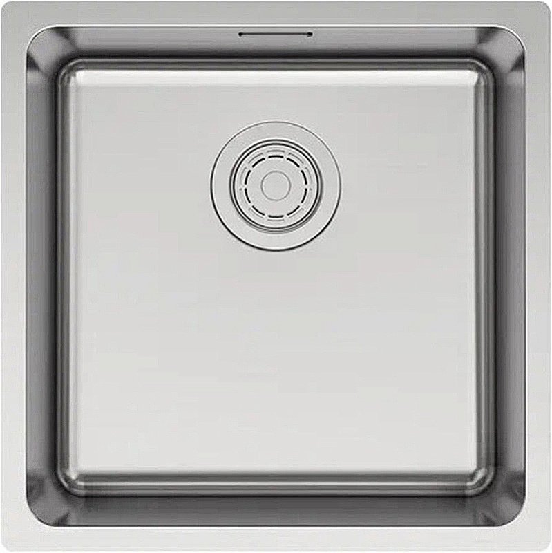 Кухонная мойка Paulmark Yuni 44 YU44-BS брашированная сталь купить в интернет-магазине сантехники Sanbest