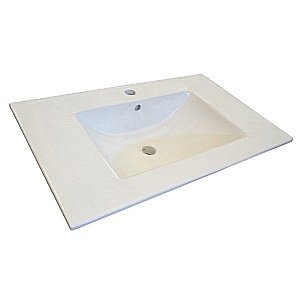 Тумба с раковиной Comforty Бонн 00-00006487 75 дуб темный для ванной в интернет-магазине Sanbest