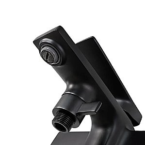 Смеситель для ванны Comforty 00-00012625 черный матовый купить в интернет-магазине сантехники Sanbest