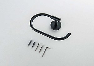 Полотенцедержатель Aquatek Оберон AQ4221MB черный матовый купить в интернет-магазине сантехники Sanbest