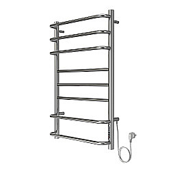 Полотенцесушитель электрический Azario MILAN П8 500х800 AZ90858 хром купить в интернет-магазине сантехники Sanbest