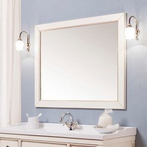 Зеркало Caprigo Albion 100-120 Кремовое в ванную от интернет-магазине сантехники Sanbest