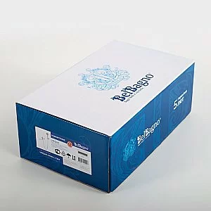 Смеситель для ванны и душа BelBagno UNIQUE-VASM-L-CRM хром купить в интернет-магазине сантехники Sanbest