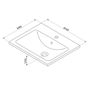 Тумба с раковиной AM.PM X-Joy 65 напольная белая для ванной в интернет-магазине Sanbest