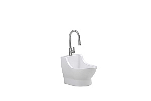 Напольная раковина SantiLine 31 SL-4031 белая купить в интернет-магазине Sanbest