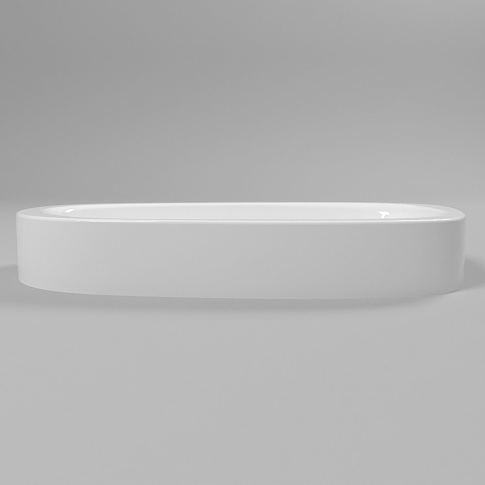 Раковина накладная WhiteCross MOONSTONE E 70 0731.070035.100 белая купить в интернет-магазине Sanbest