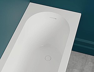 Ванна Salini ORNELLA КIТ S-Stone 179x79 102422M белая матовая купить в интернет-магазине Sanbest