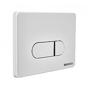 Кнопка для инсталляции BERGES NOVUM D1 белая купить в интернет-магазине сантехники Sanbest
