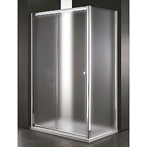 Душевой уголок Cezares Anima 90х120 ANIMA-AH-1-120/90-P-Cr стекло матовое рифленое/профиль хром купить в интернет-магазине Sanbest