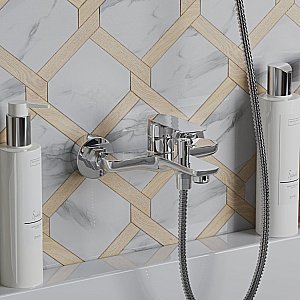 Смеситель для ванны PAINI Garda 76CR111 хром купить в интернет-магазине сантехники Sanbest