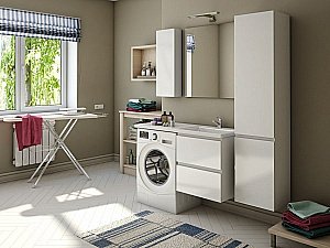 Тумба с раковиной Эстет Dallas Luxe 150 подвесная 2 ящика для ванной в интернет-магазине Sanbest