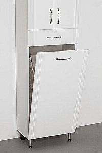 Колонна напольная Style Line Эко Стандарт 48 с корзиной для ванной в интернет-магазине сантехники Sanbest