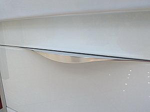 Тумба с раковиной напольная Misty Фест 60 Белый эмаль Стекло для ванной в интернет-магазине Sanbest