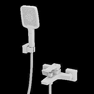 Смеситель для ванны Rush Thira TR3635-44White белый матовый купить в интернет-магазине сантехники Sanbest