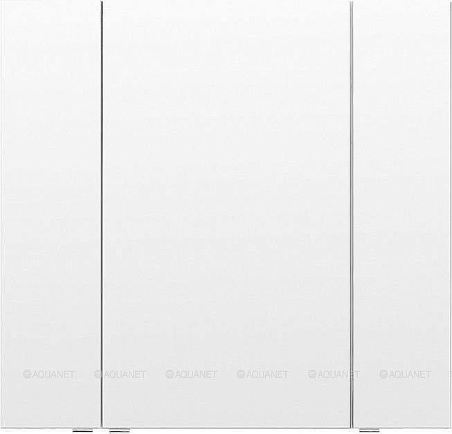 Зеркальный шкаф Aquanet Алвита 90 белый купить в интернет-магазине сантехники Sanbest