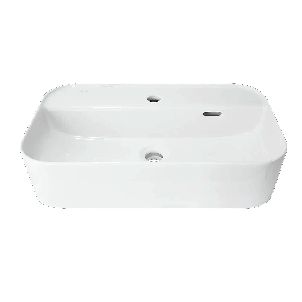 Раковина Sanita luxe Infinity Shelf 60 INF60SLWB01SH белая купить в интернет-магазине Sanbest