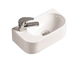 Раковина накладная SantiLine SL-2014R правая купить в интернет-магазине сантехники Sanbest