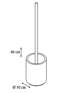 Ершик напольный FIXSEN RICH FX-251-5 купить в интернет-магазине сантехники Sanbest