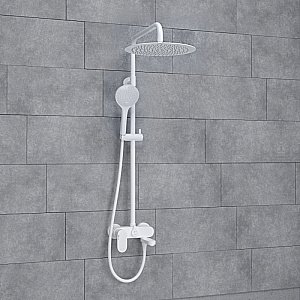 Душевая система WasserKraft Mindel 8500 SET2630 белый Soft-touch купить в интернет-магазине сантехники Sanbest