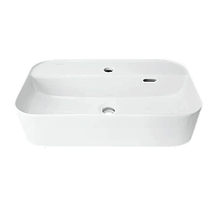 Раковина Sanita luxe Infinity Shelf 60 INF60SLWB01SH белая купить в интернет-магазине Sanbest