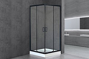 Душевой уголок Royal Bath RB90HP-Т-BL 90х90 прозрачный купить в интернет-магазине Sanbest