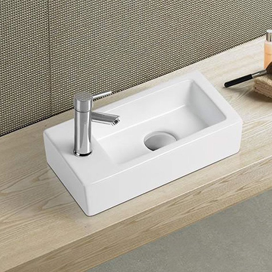 Раковина Melana 7782-805 белая купить в интернет-магазине Sanbest