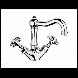 Смеситель для раковины Nicolazzi Half Dome 1432CR70 хром купить в интернет-магазине сантехники Sanbest