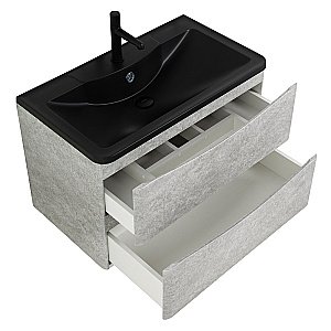 Тумба с раковиной BelBagno ACQUA 100 подвесная Cemento Verona Grigio для ванной в интернет-магазине Sanbest